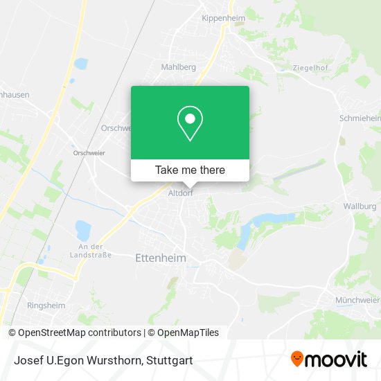 Josef U.Egon Wursthorn map