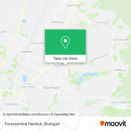 Карта Forstservice Herdick