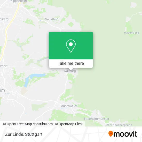 Zur Linde map