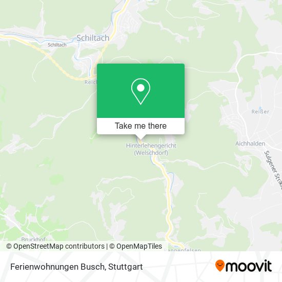 Ferienwohnungen Busch map