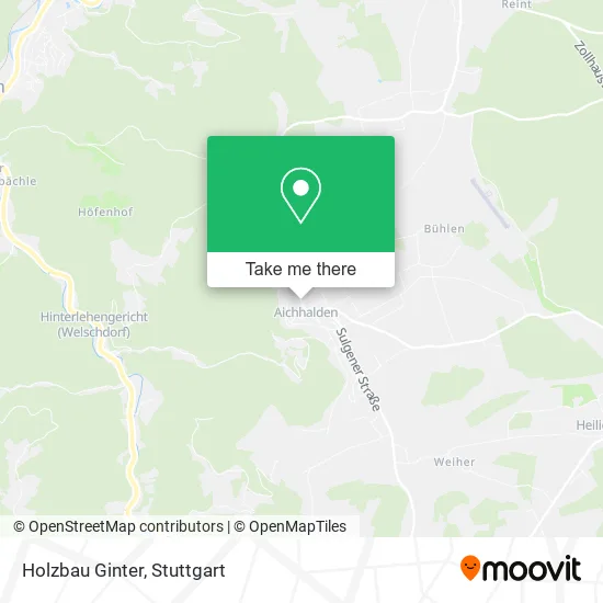 Карта Holzbau Ginter