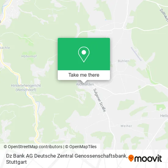 Карта Dz Bank AG Deutsche Zentral Genossenschaftsbank