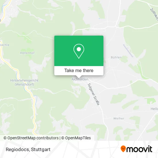 Карта Regiodocs