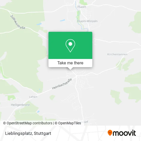 Карта Lieblingsplatz