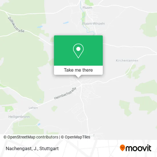 Карта Nachengast, J.