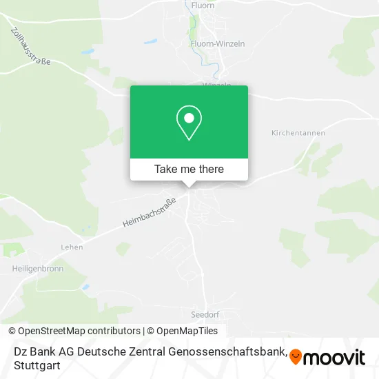 Карта Dz Bank AG Deutsche Zentral Genossenschaftsbank