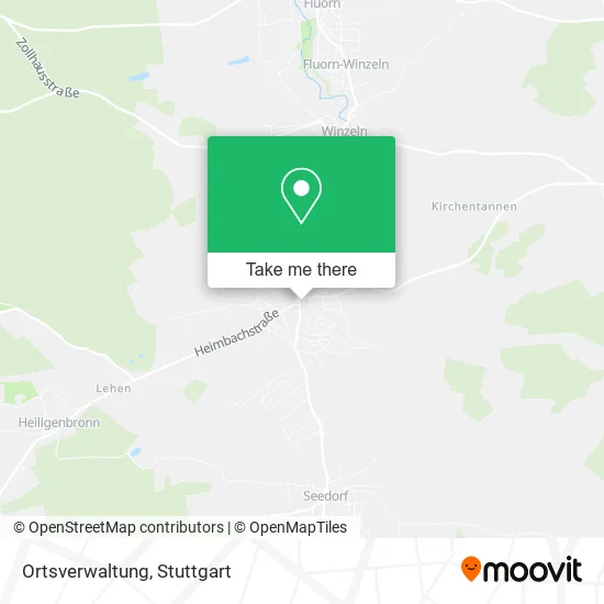 Карта Ortsverwaltung