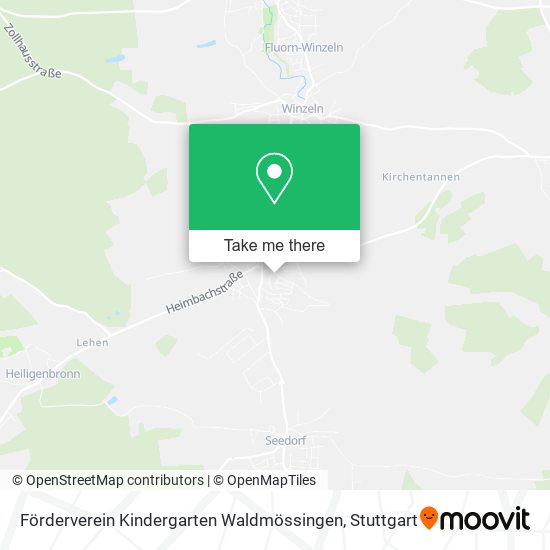 Förderverein Kindergarten Waldmössingen map