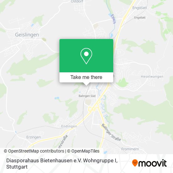 Diasporahaus Bietenhausen e.V. Wohngruppe I map