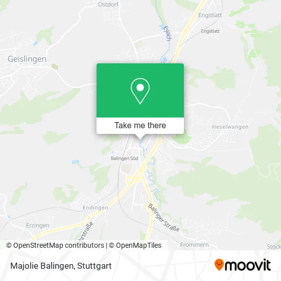 Карта Majolie Balingen