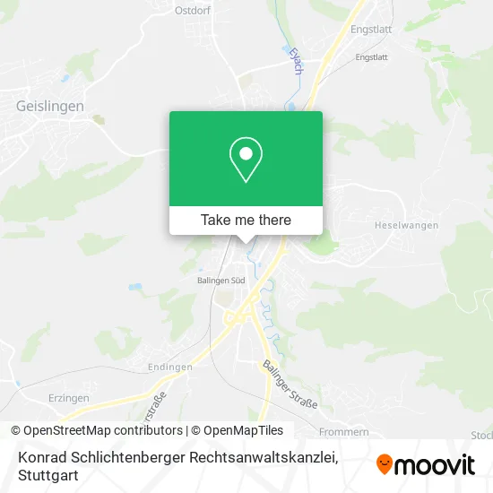 Карта Konrad Schlichtenberger Rechtsanwaltskanzlei