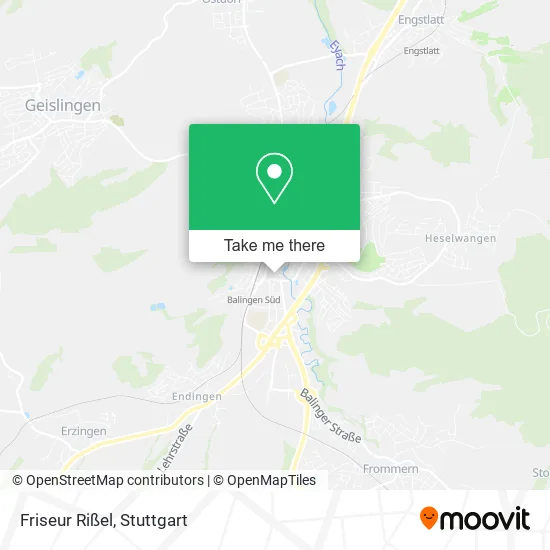Карта Friseur Rißel
