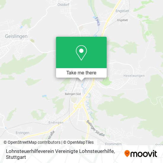 Lohnsteuerhilfeverein Vereinigte Lohnsteuerhilfe map