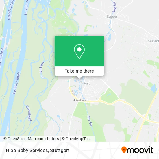 Карта Hipp Baby Services