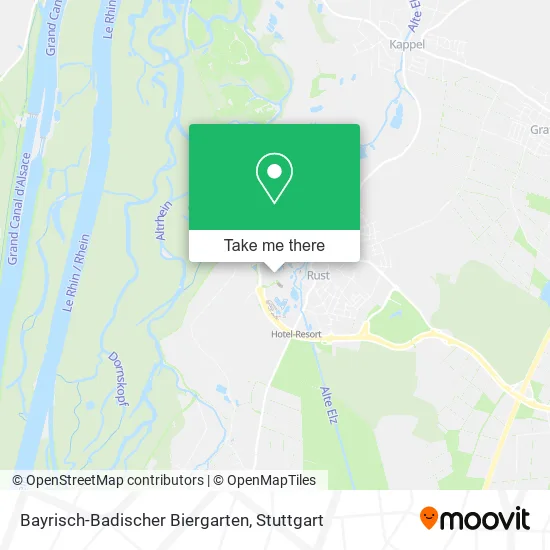 Карта Bayrisch-Badischer Biergarten
