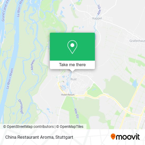 China Restaurant Aroma map