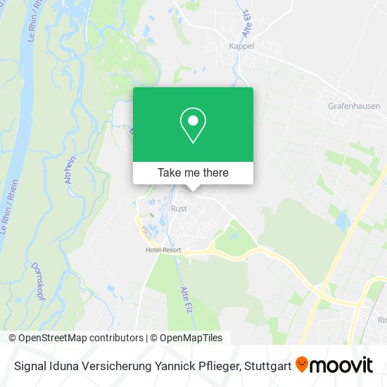 Карта Signal Iduna Versicherung Yannick Pflieger