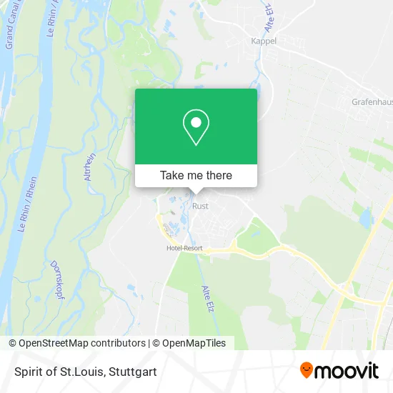 Карта Spirit of St.Louis