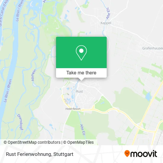 Карта Rust Ferienwohnung