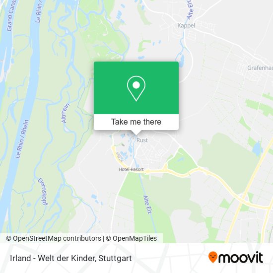 Irland - Welt der Kinder map