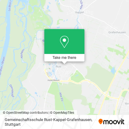 Карта Gemeinschaftsschule Rust-Kappel-Grafenhausen