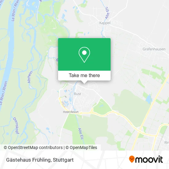 Карта Gästehaus Frühling