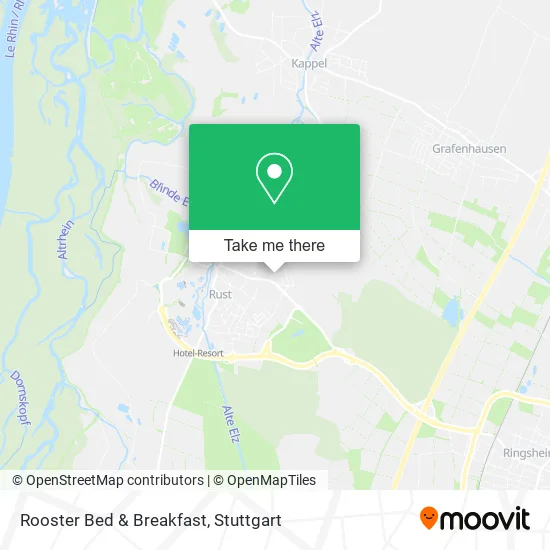 Rooster Bed & Breakfast map