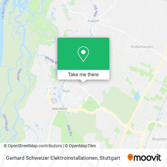 Gerhard Schweizer Elektroinstallationen map