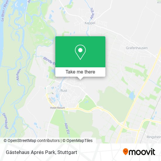 Gästehaus Aprés Park map