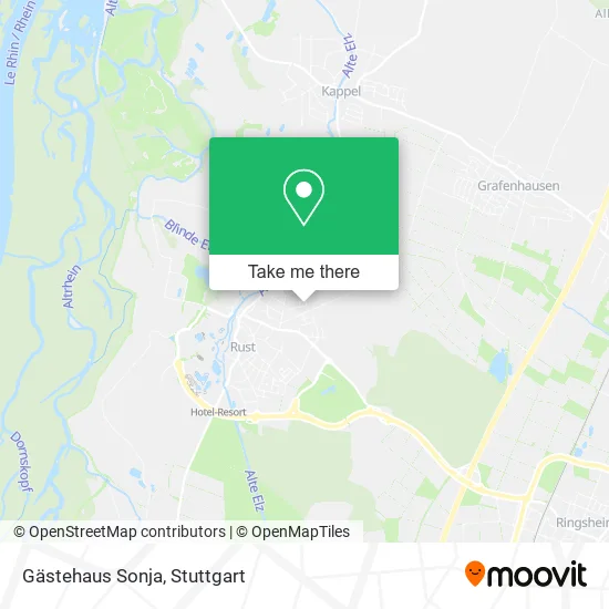 Карта Gästehaus Sonja