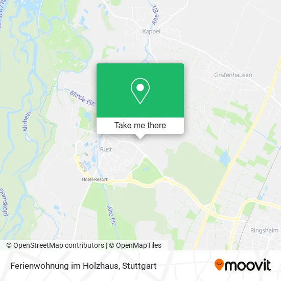 Карта Ferienwohnung im Holzhaus