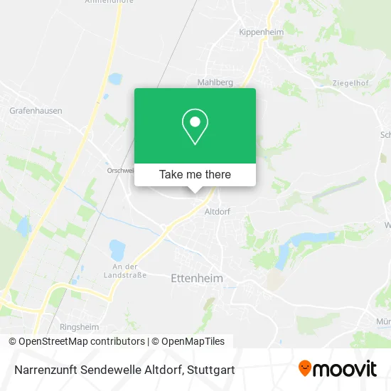 Карта Narrenzunft Sendewelle Altdorf