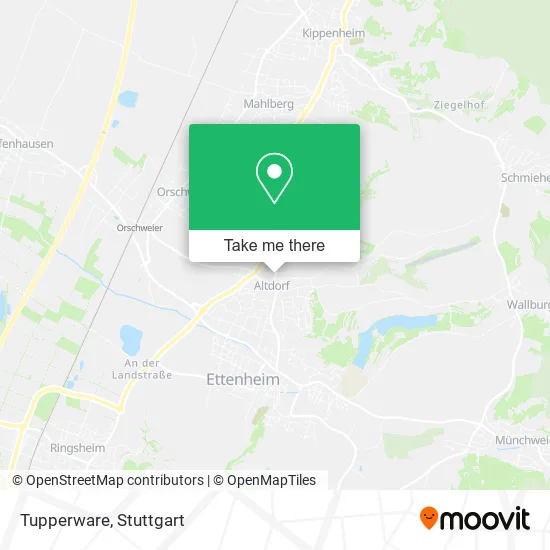 Tupperware map