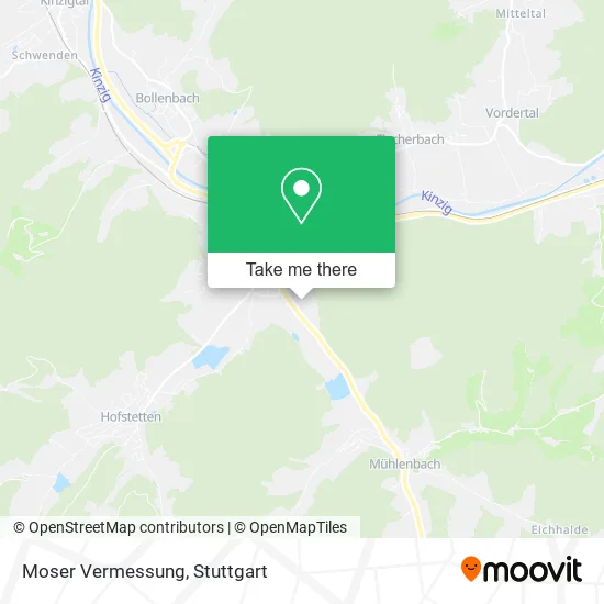 Карта Moser Vermessung