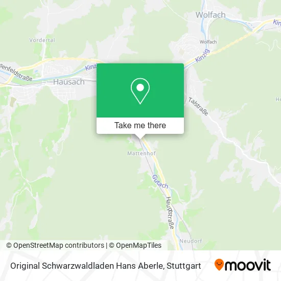 Карта Original Schwarzwaldladen Hans Aberle