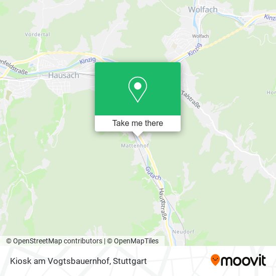 Kiosk am Vogtsbauernhof map
