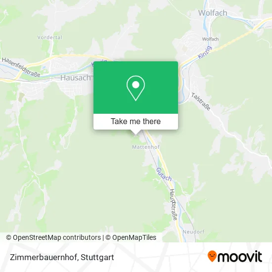 Карта Zimmerbauernhof