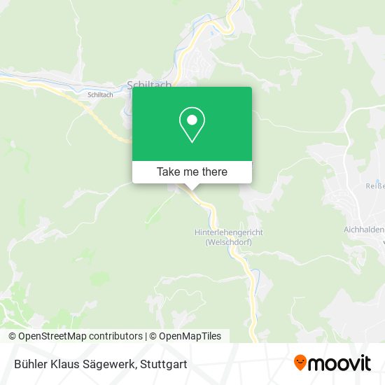 Bühler Klaus Sägewerk map