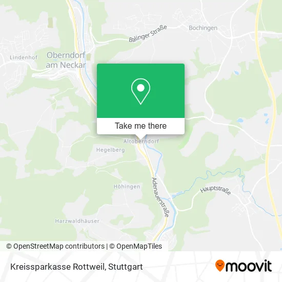Карта Kreissparkasse Rottweil