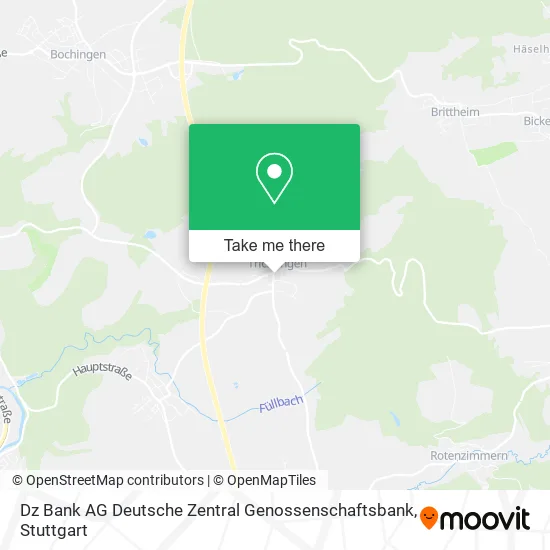 Карта Dz Bank AG Deutsche Zentral Genossenschaftsbank