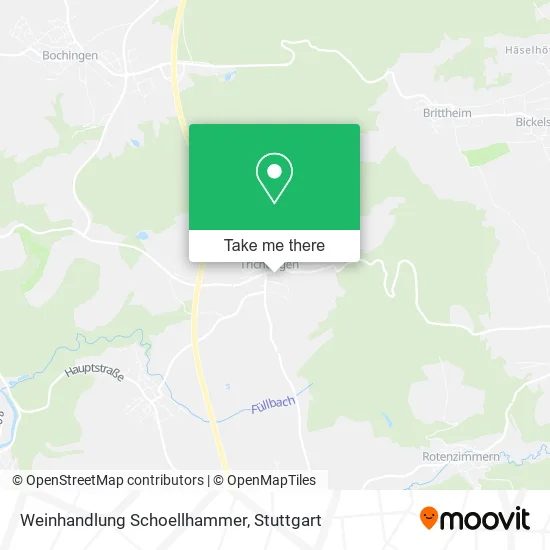 Карта Weinhandlung Schoellhammer