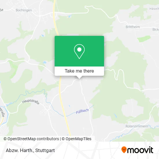 Карта Abzw. Harth.