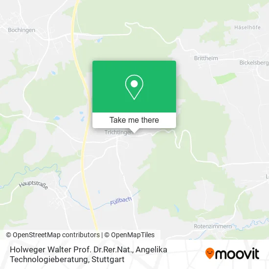 Карта Holweger Walter Prof. Dr.Rer.Nat., Angelika Technologieberatung