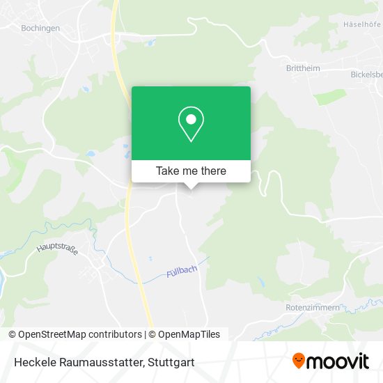 Heckele Raumausstatter map