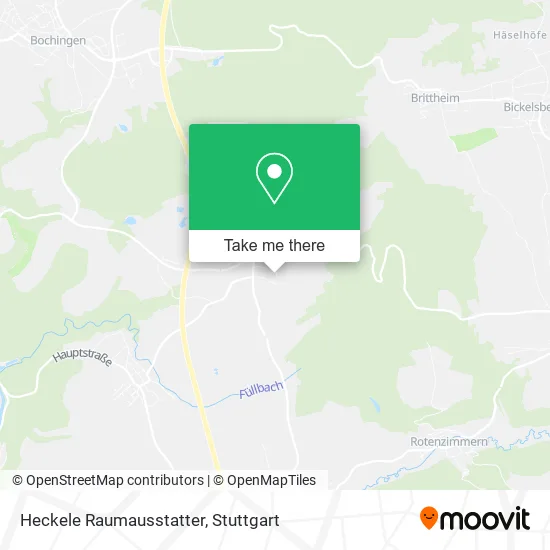 Карта Heckele Raumausstatter