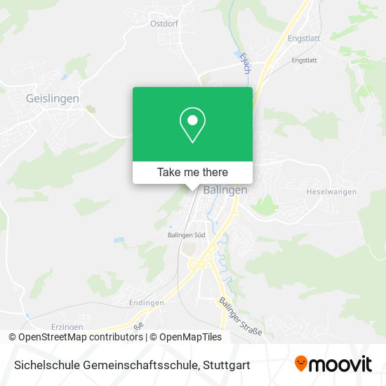 Sichelschule Gemeinschaftsschule map