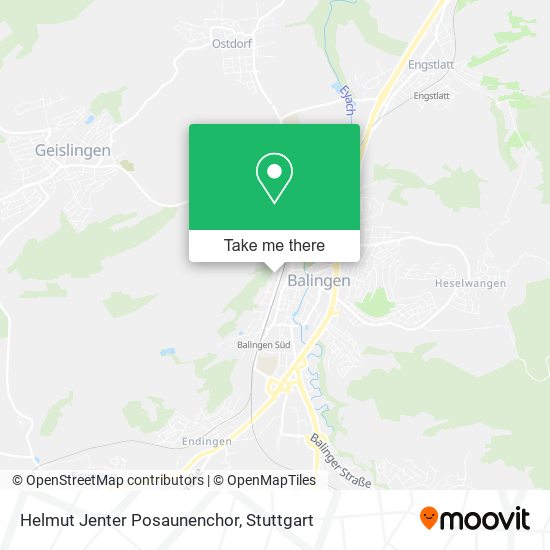 Helmut Jenter Posaunenchor map