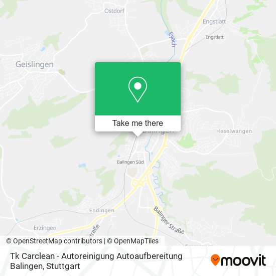 Tk Carclean - Autoreinigung Autoaufbereitung Balingen map