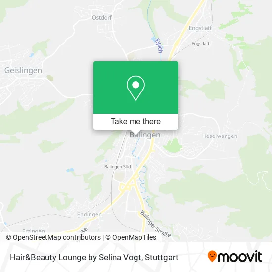 Карта Hair&Beauty Lounge by Selina Vogt