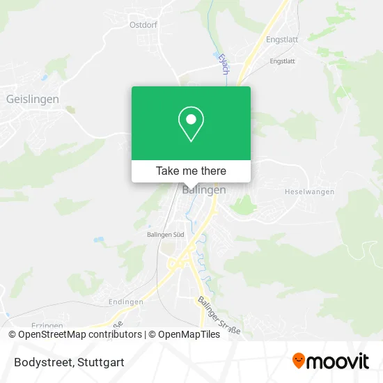 Карта Bodystreet